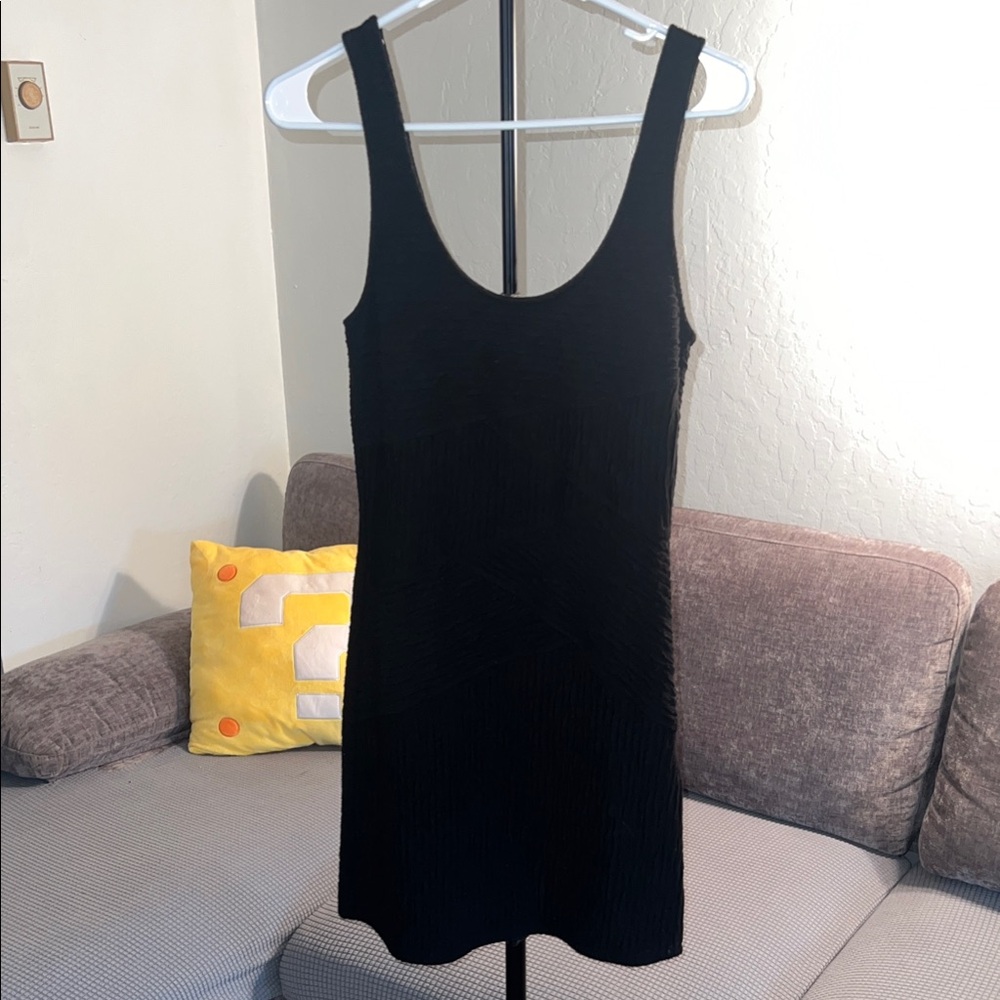 Free People Black Mini Dress